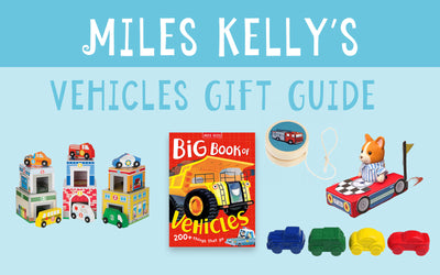 Vehicles books and toys – Christmas Gift Guide 2023