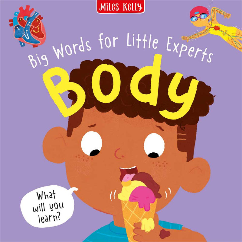 Big Words for Little Experts Body cover by Miles Kelly Children&