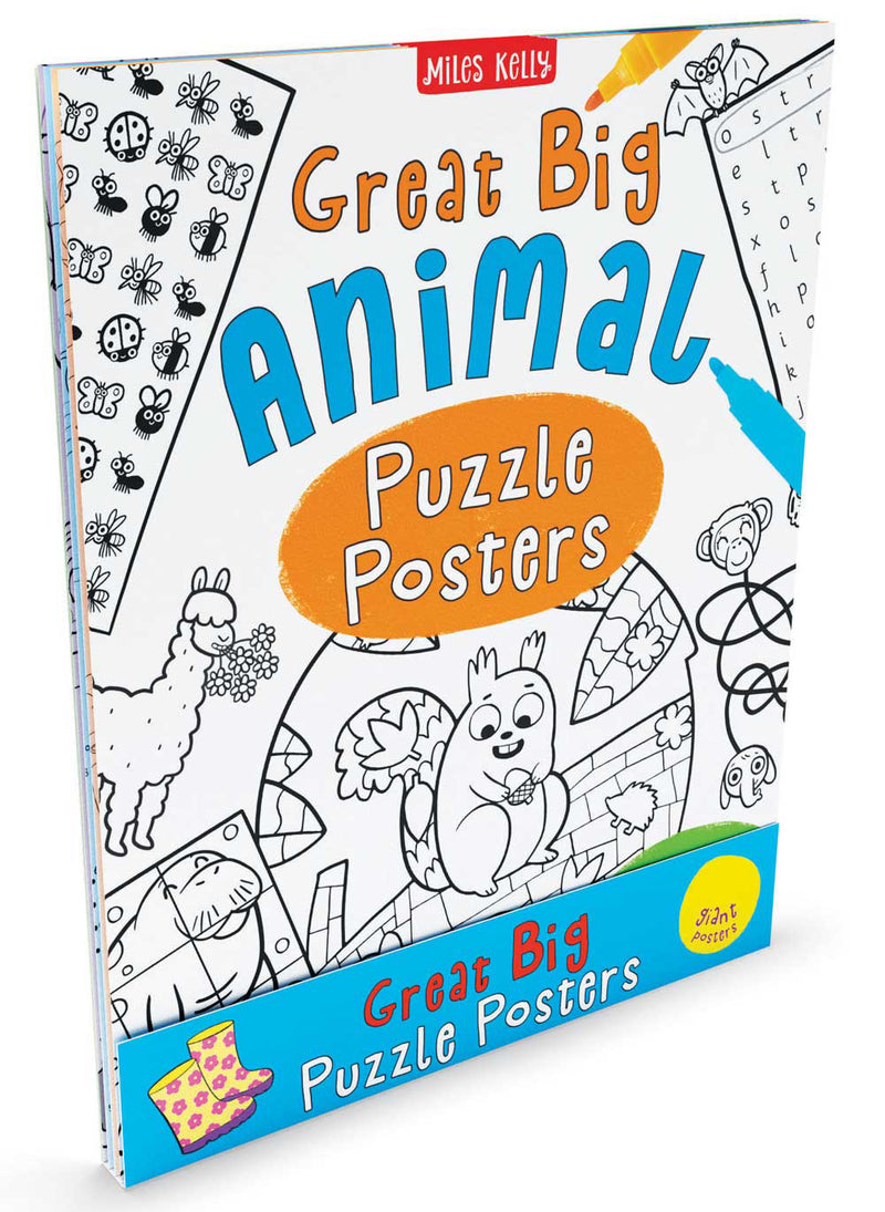 Great Big Puzzle Posters 4 Pack