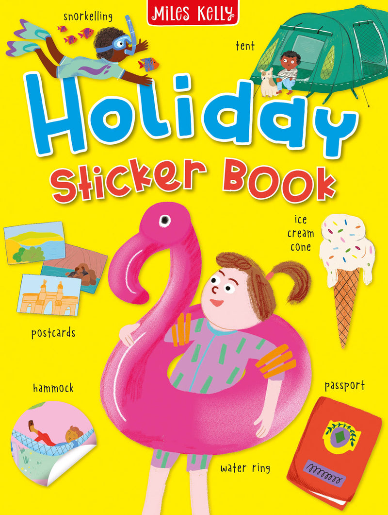 Holiday Sticker Book cover by Miles Kelly Children&
