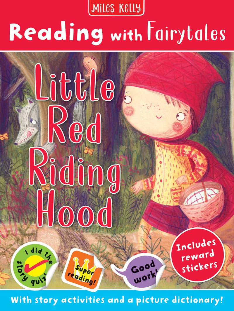 Reading with Fairytales: Little Red Riding Hood cover by Miles Kelly Children&