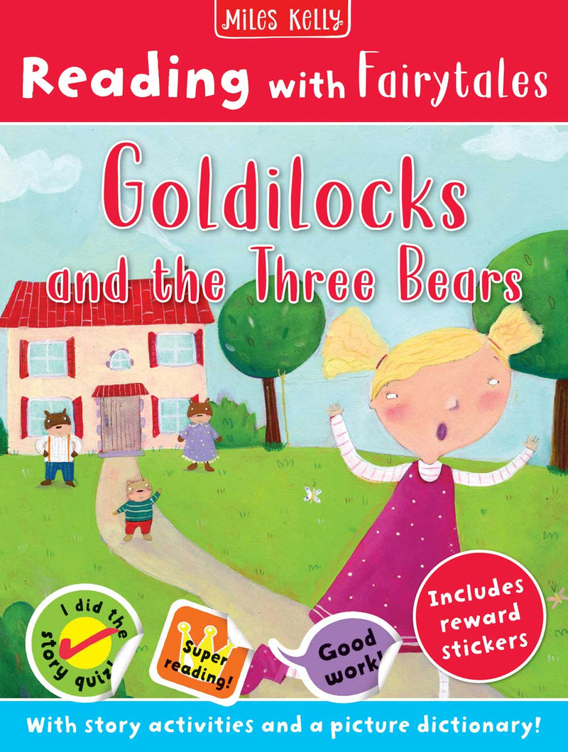 Reading with Fairytales: Goldilocks and the Three Bears cover by Miles Kelly Children&