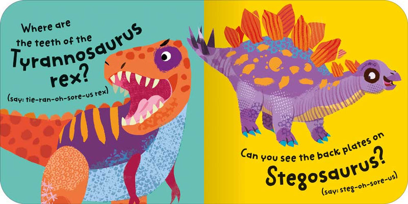 Spot and Do: Dinosaurs book sample pages by Miles Kelly Children&