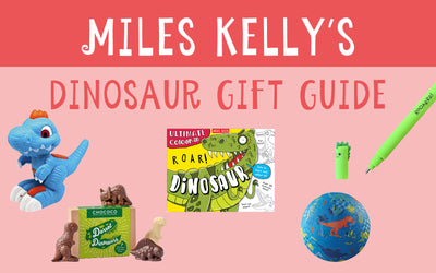Dinosaur books and toys – Christmas Gift Guide 2023
