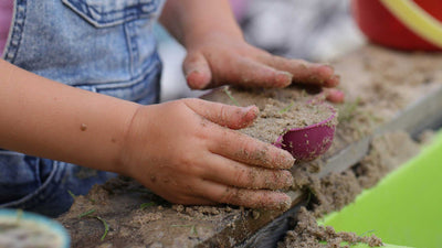 Learning through Play with sand