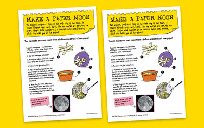 Make! A paper moon