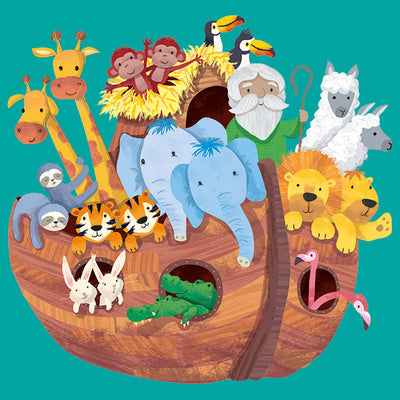 Noah's Ark illustration – Bible books for kids – Miles Kelly