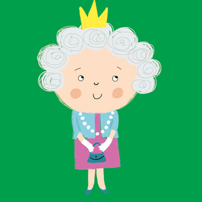 Queen illustration – history books for kids – Miles Kelly