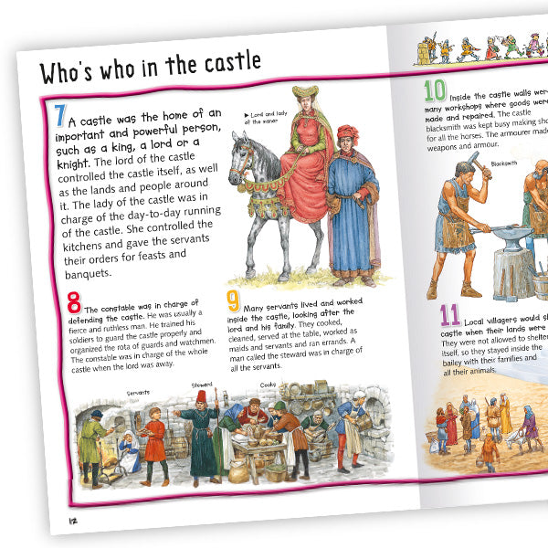 100 Facts Knights and Castles