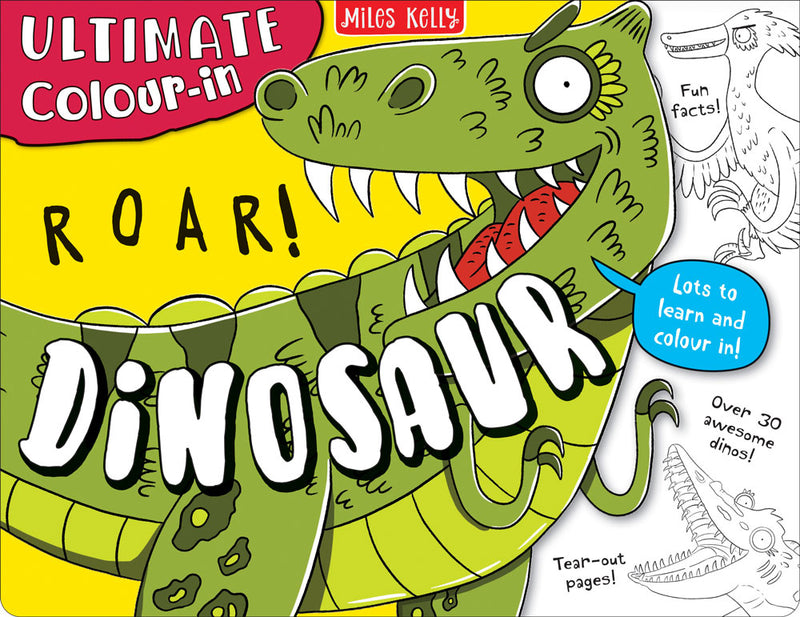 Ultimate Colour-In: Dinosaur