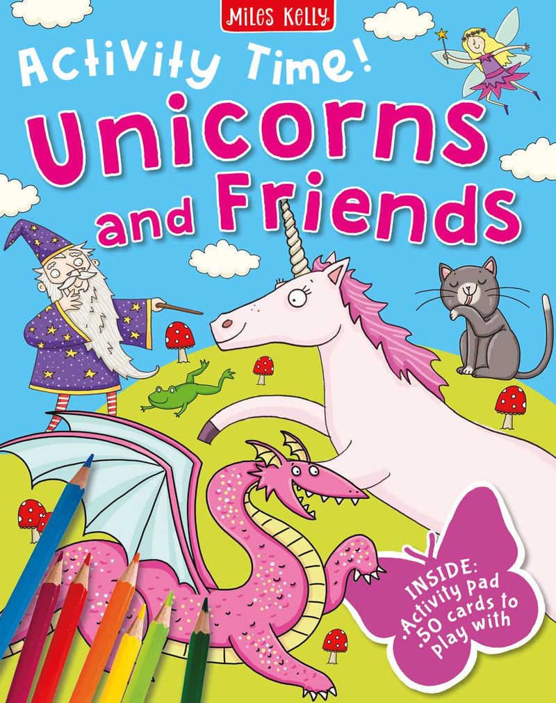 Activity Time! Unicorns and Friends cover by Miles Kelly Children&
