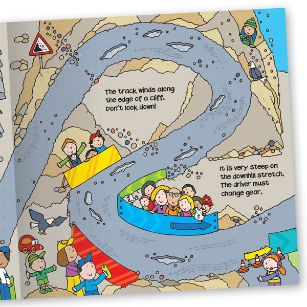 Convertible Race Car – Sit-in Car & Fun Playmat & Racing Storybook for 3–6 Years