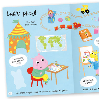 Lots to Spot: At Home! Sticker Book