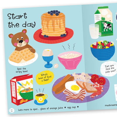 Lots to Spot: My Food! Sticker Book