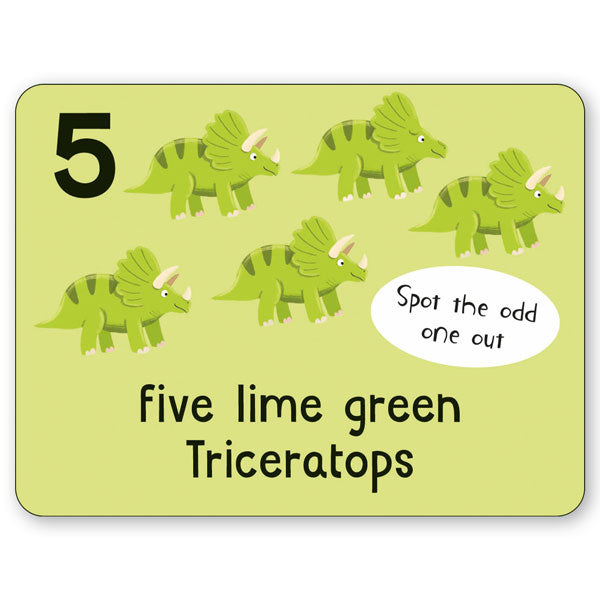 Lots to Spot Flashcards: Dinosaurs!
