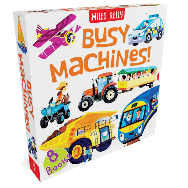 Busy Machines! 8-Book Slipcase