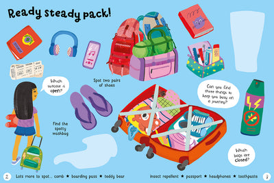 Lots to Spot: On Holiday! Sticker Book